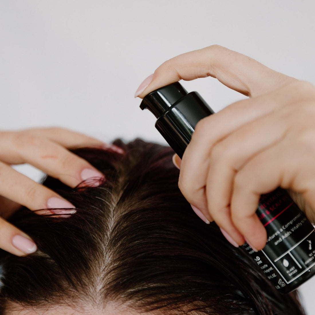 Restore scalp health and ignite healthy growth with our revitalise hair and scalp serum
