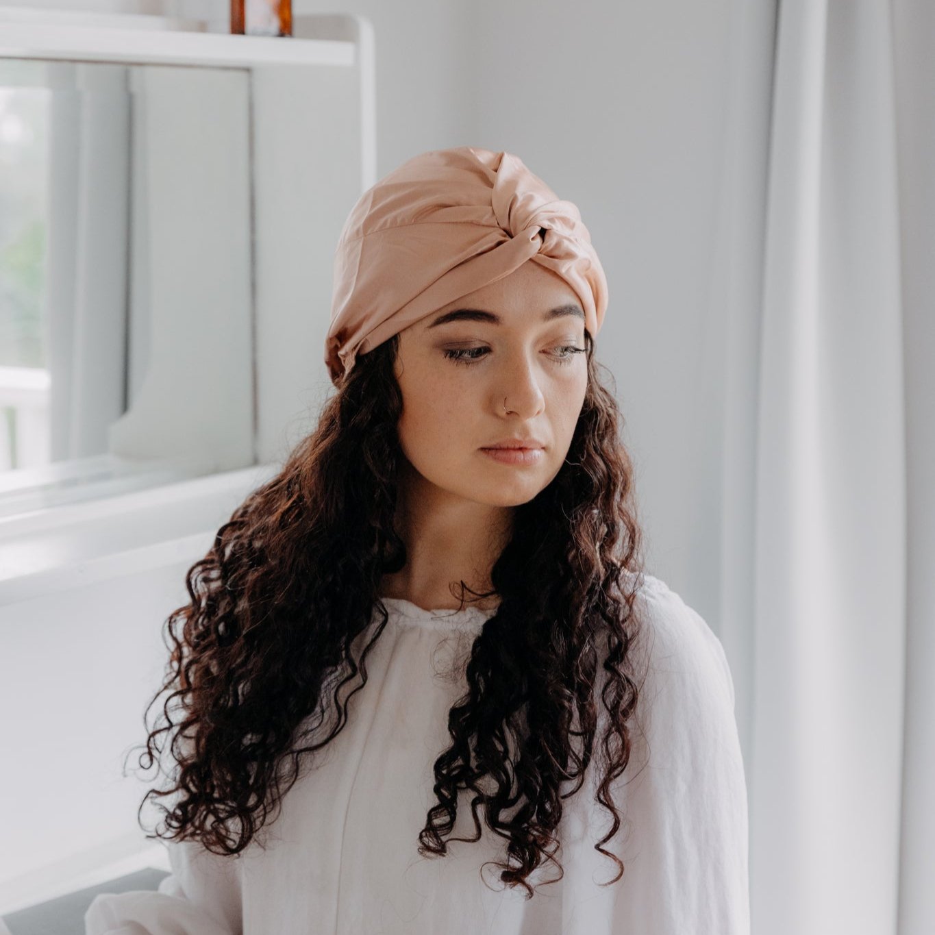 Mulberry Silk Double Lined Hair Turban