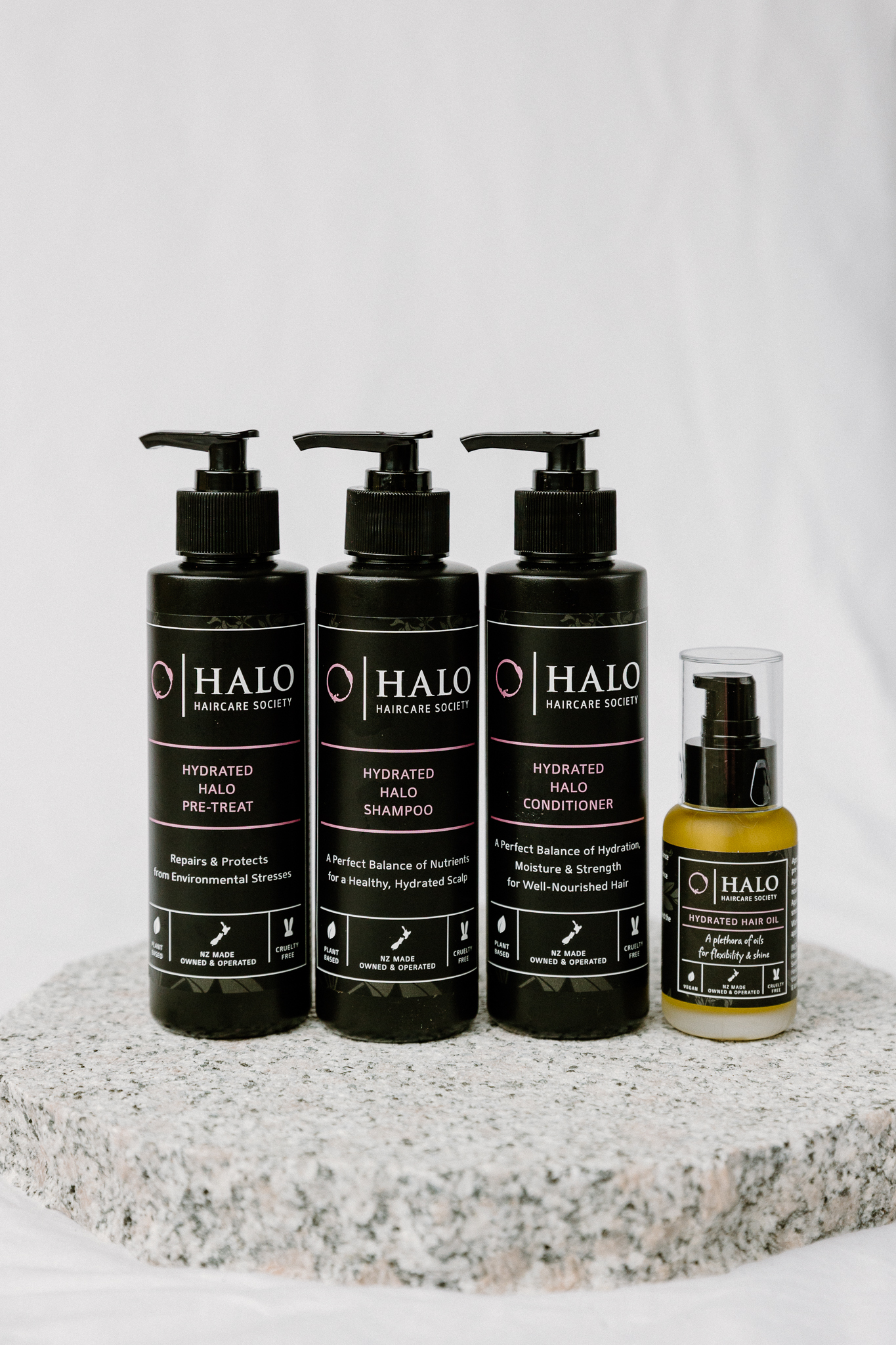 Hydrated Halo Haircare Society
