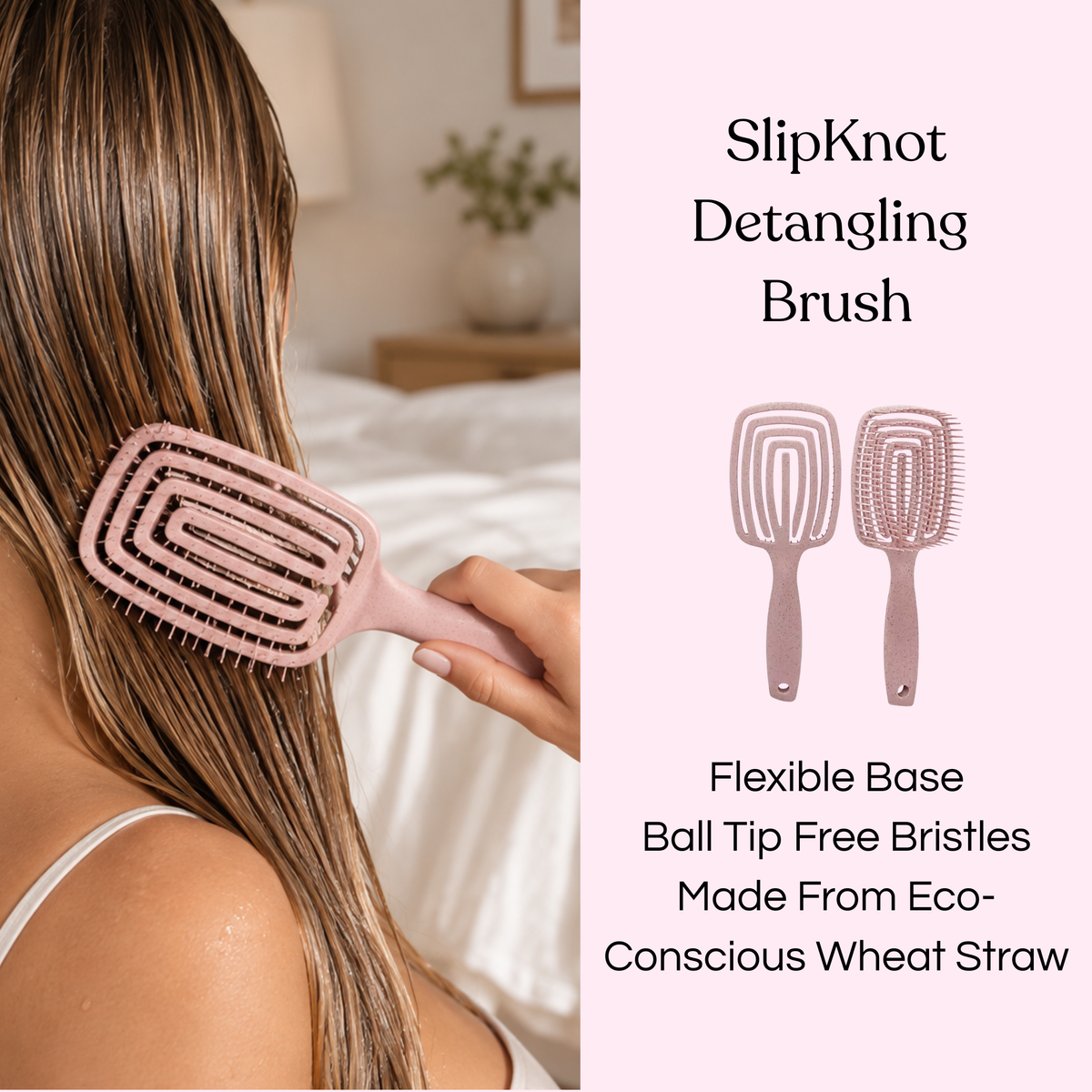 SlipKnot Detangler Brush