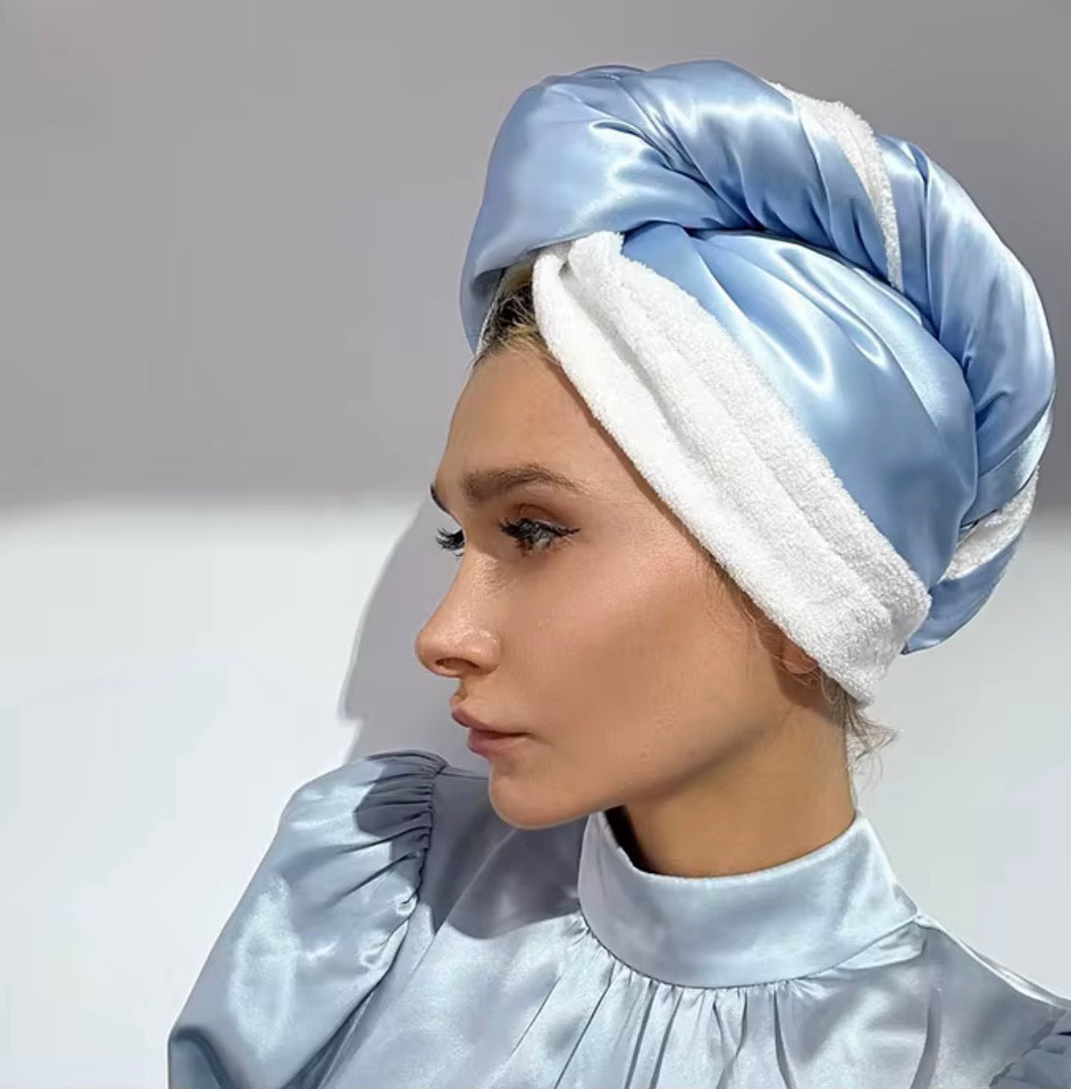 Silk and Dry Reversible Turban