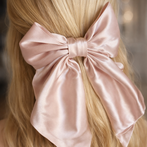 Silk Bow Clip