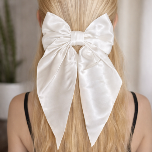 Silk Bow Clip