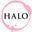 logo of Plant-based, Salon-Quality Haircare - Halo Haircare Society