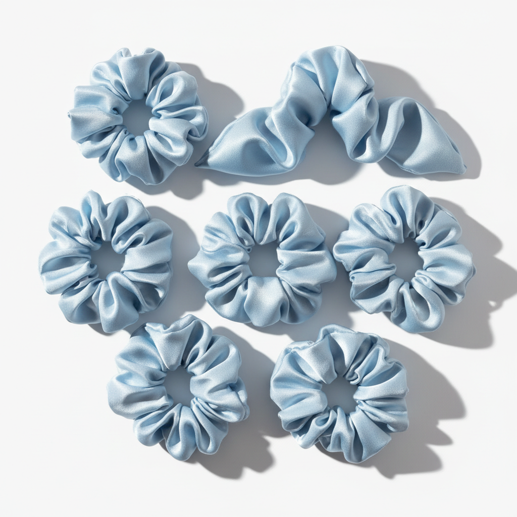 Large Silk Scrunchies