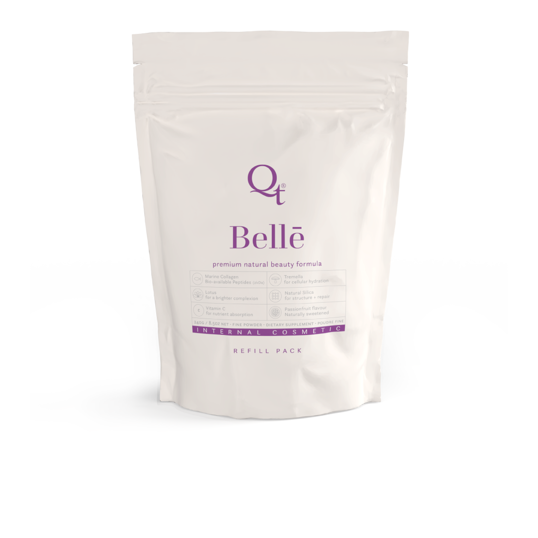 Belle refill collagen powder for a sustainable eco friendly option