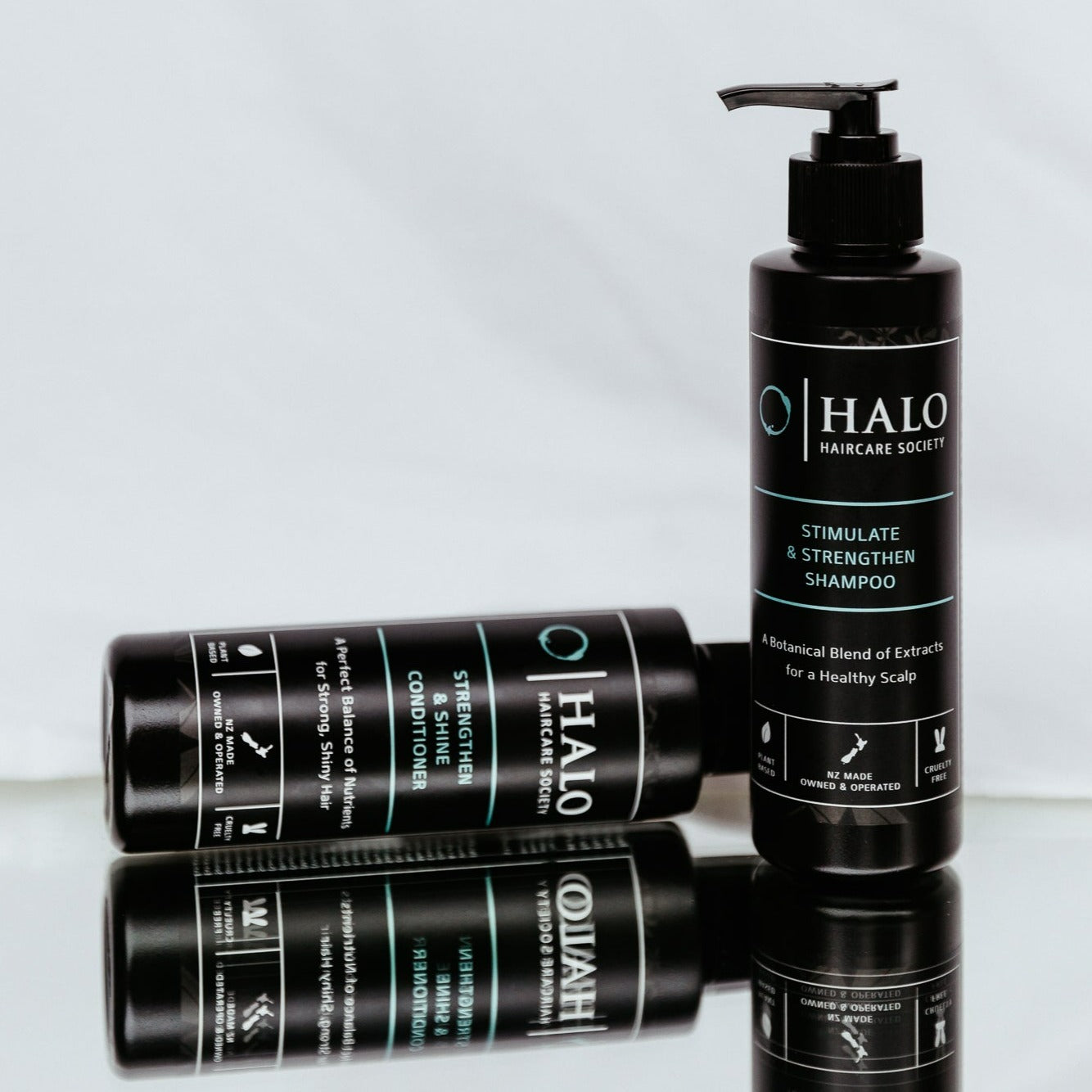 Stimulate and strengthen shampoo combined with strengthen and shine conditioner is your strengthening hair duo for fast growth and long healthy hair.