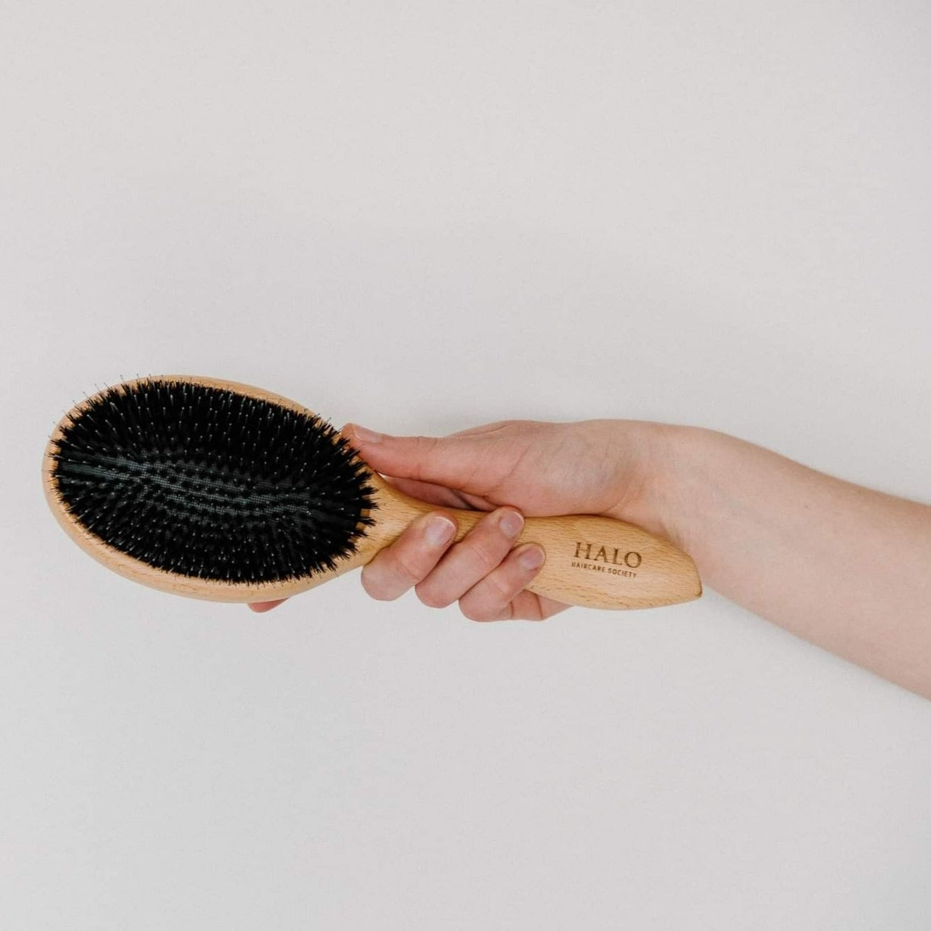 High Quality Beechwood, Boar Bristle Hairbrush