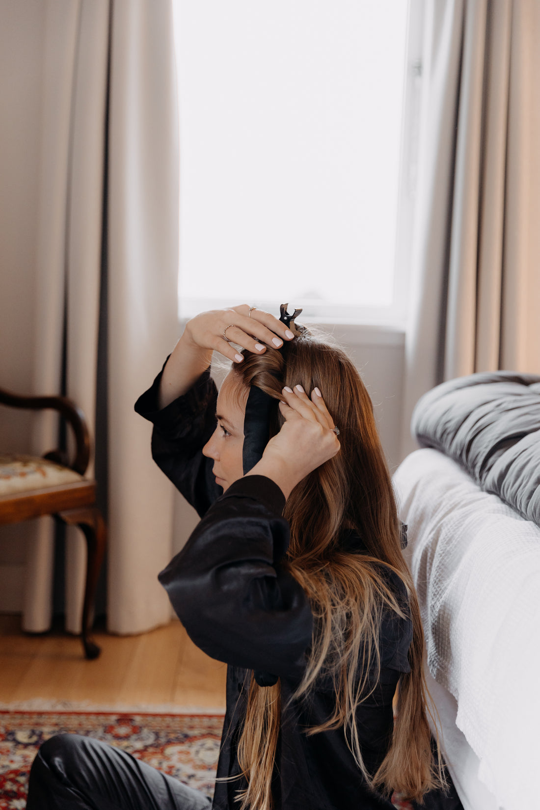 Heatless Hair Curler Halo Haircare Society